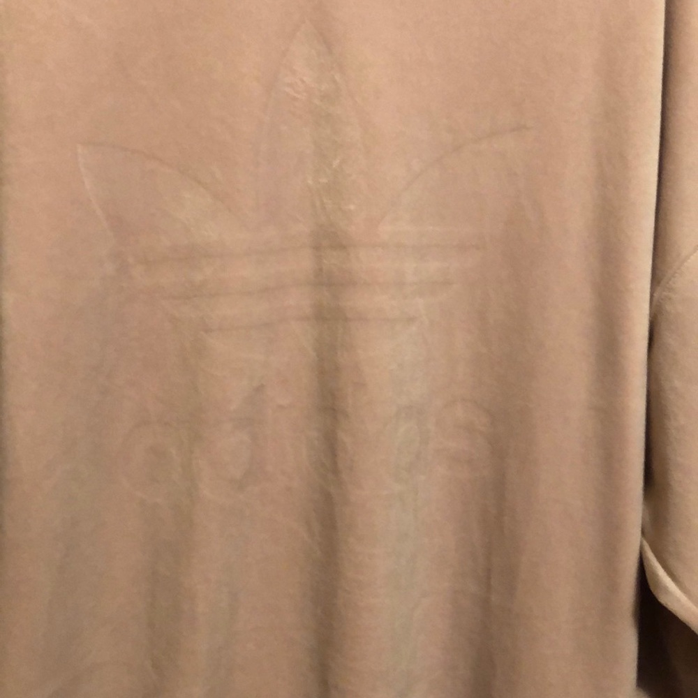 💕Adidas Originals Boyfriend velvet Zip sweatshirt - Picture 5 of 6